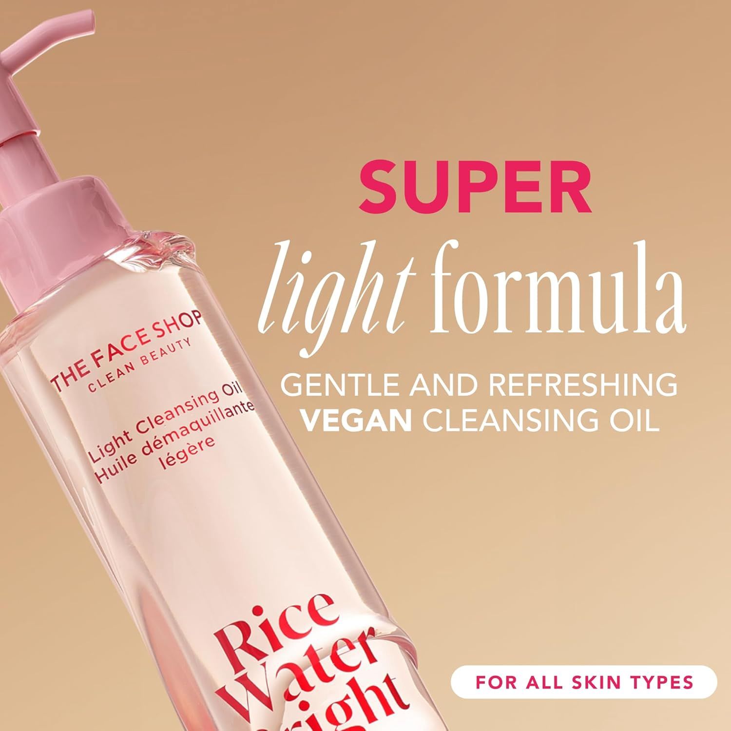 The Face Shop Clean Beauty Light Cleansing Oil Rice Water Bright 150ml