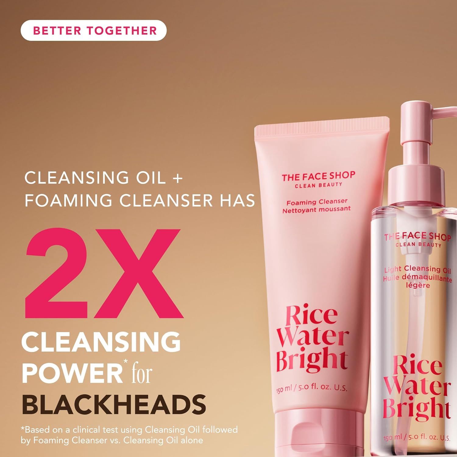 The Face Shop Clean Beauty Light Cleansing Oil Rice Water Bright 150ml