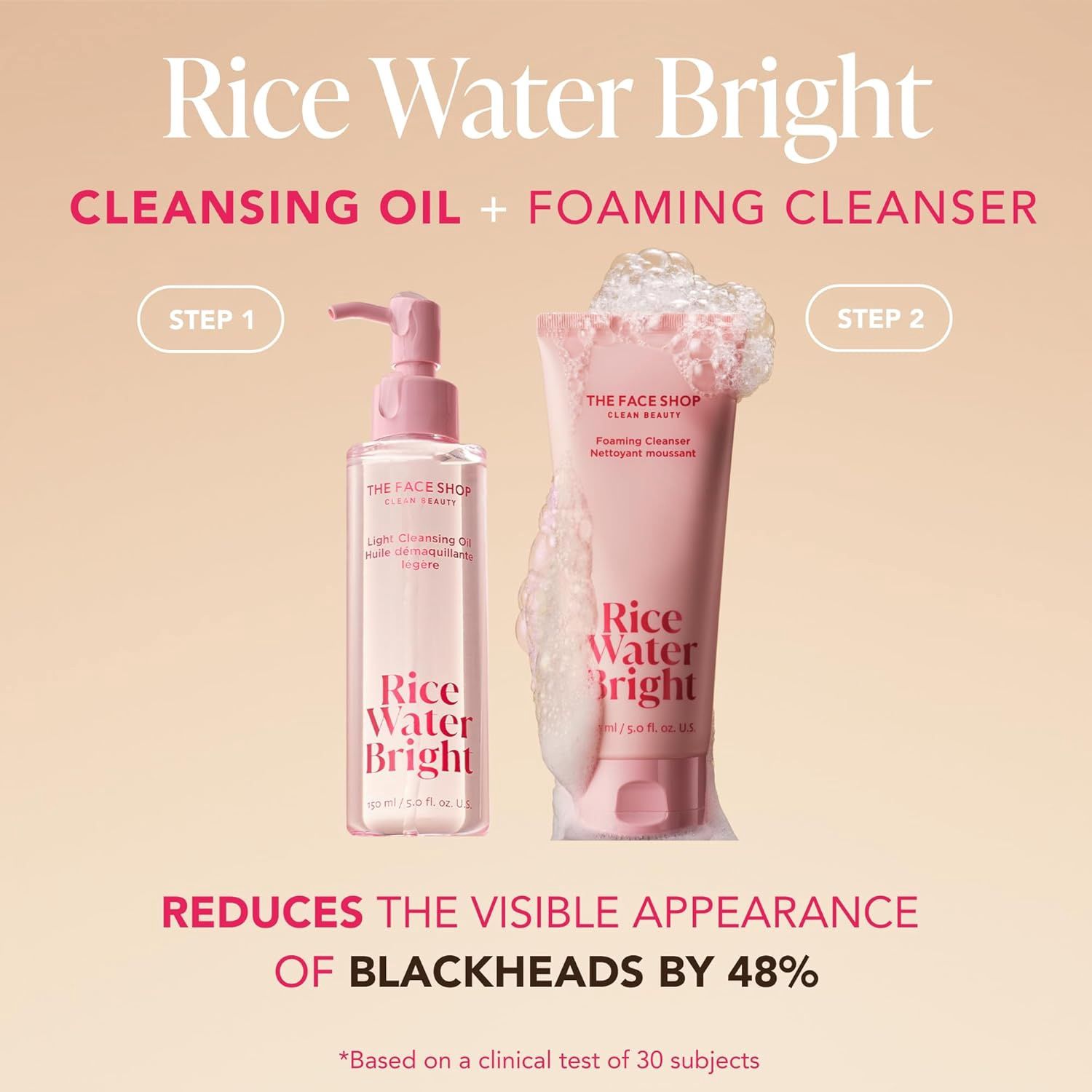 The Face Shop Clean Beauty Light Cleansing Oil Rice Water Bright 150ml