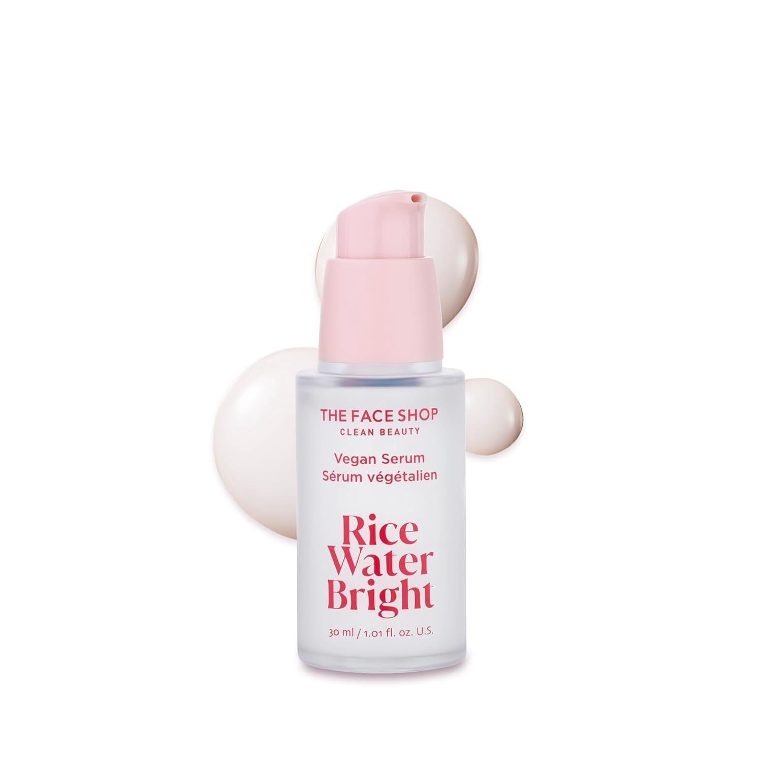 The Face Shop Clean Beauty Rice Water Bright Vegan Serum 30ml