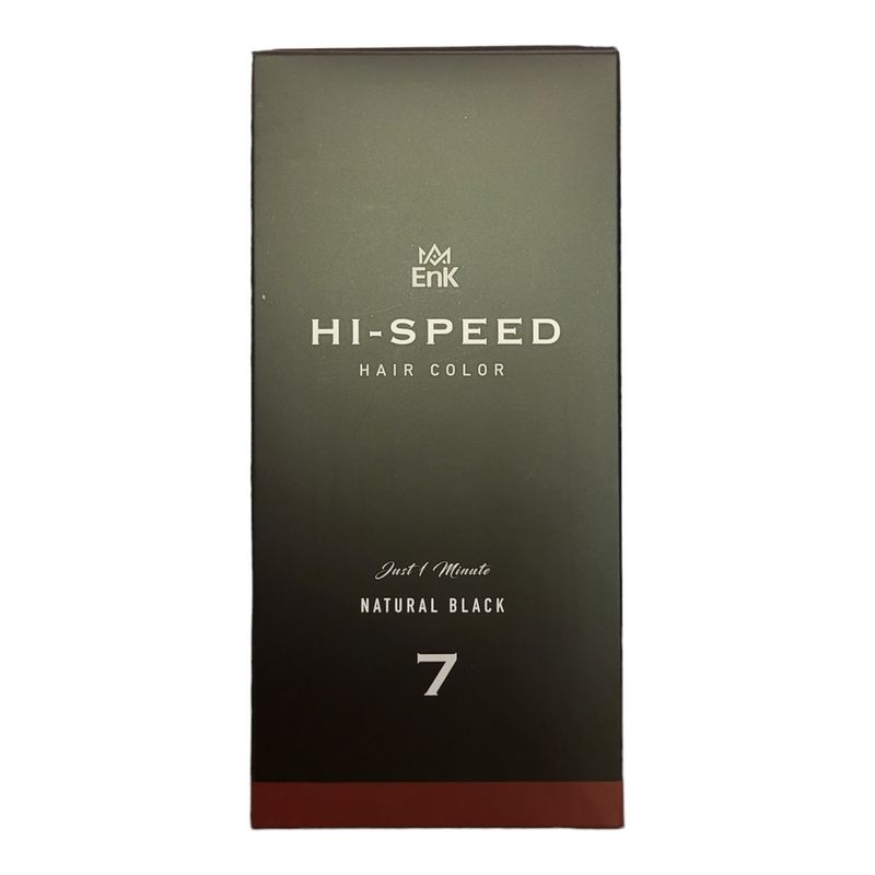 Hi-Speed Squid Hair Color 1 Minute #7 Natural Black