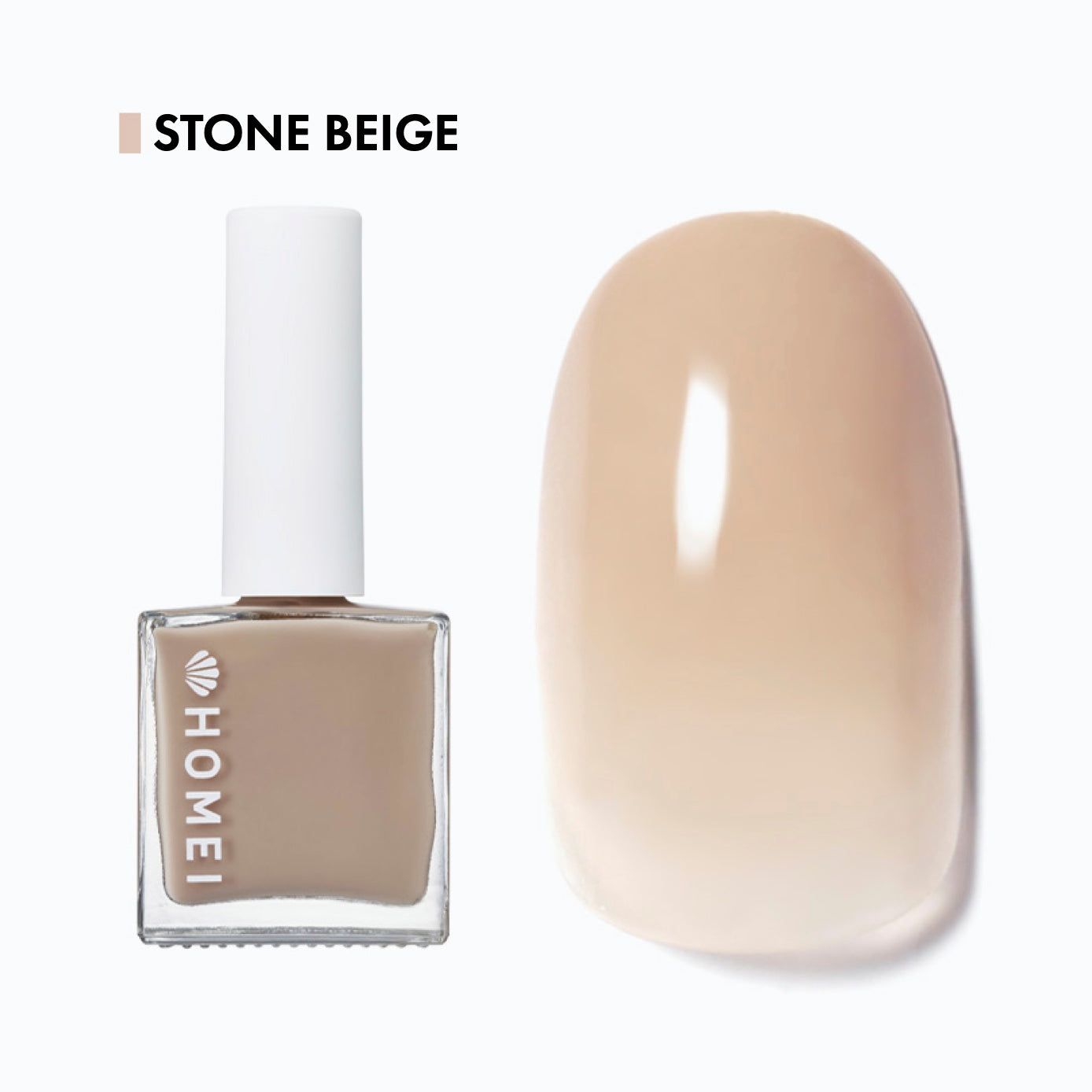 Homei 12Free Nail Hardener  Stone Beige
