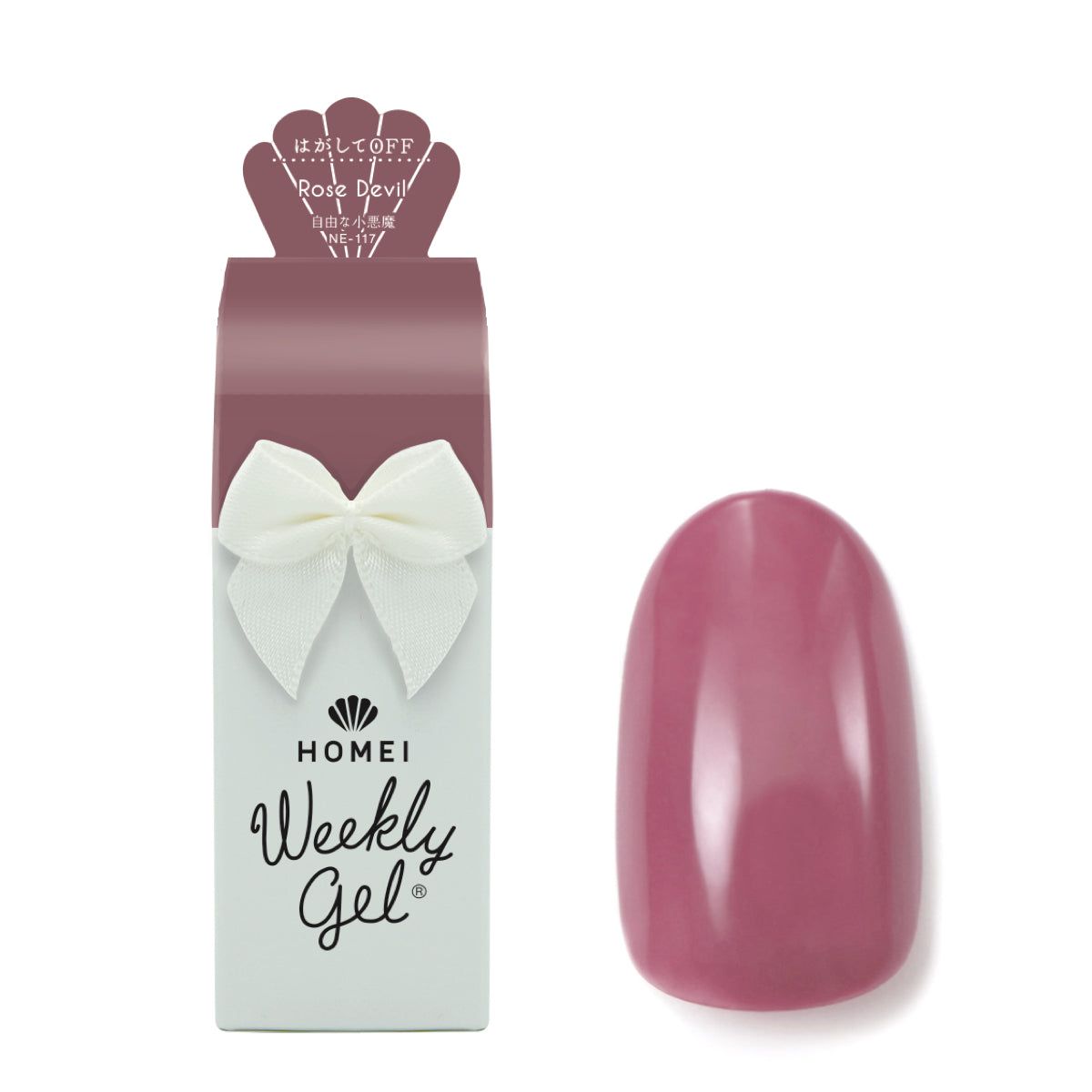 Homei Weekly Gel NE-117 Rose Devil