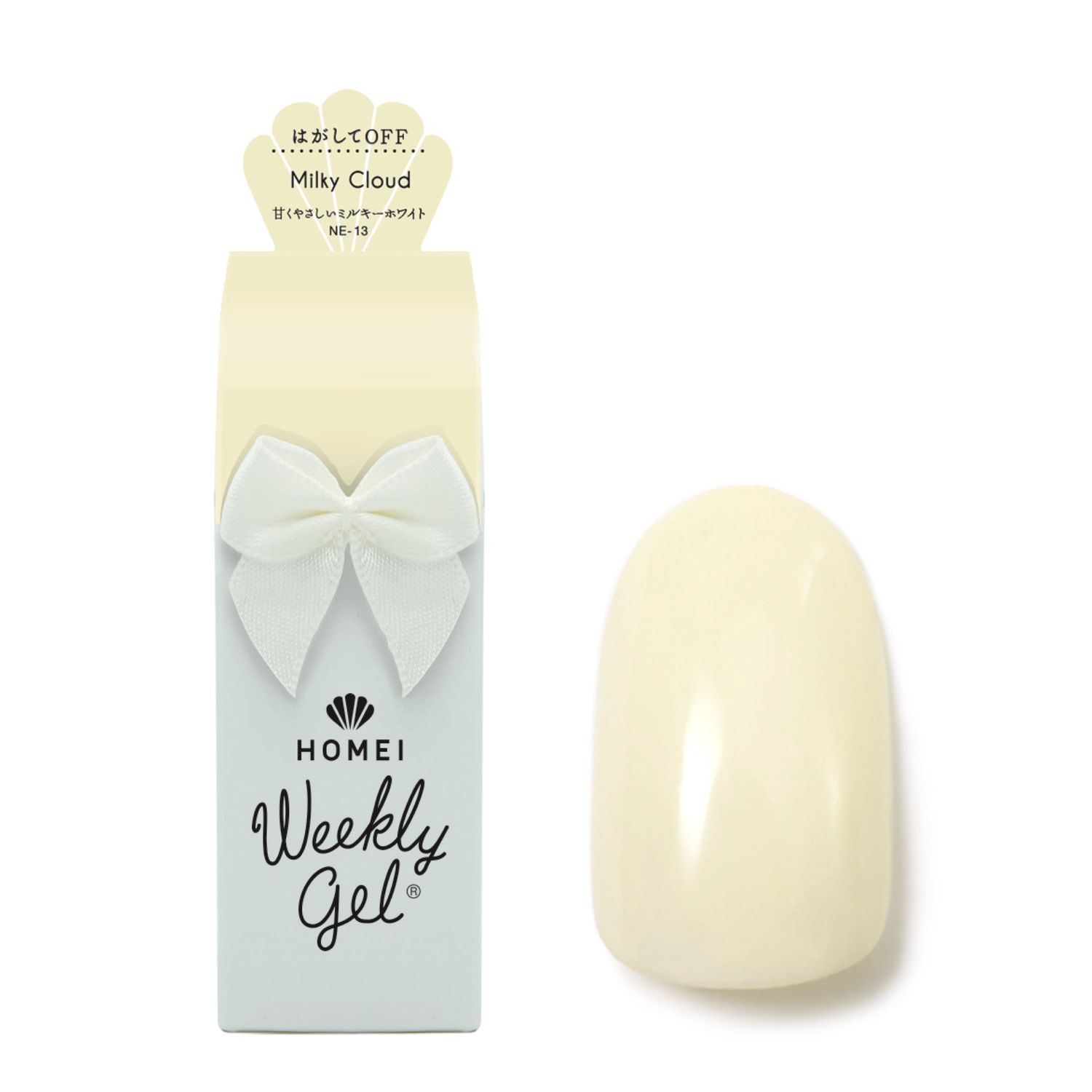 Homei Weekly Gel NE-13 Milky Cloud