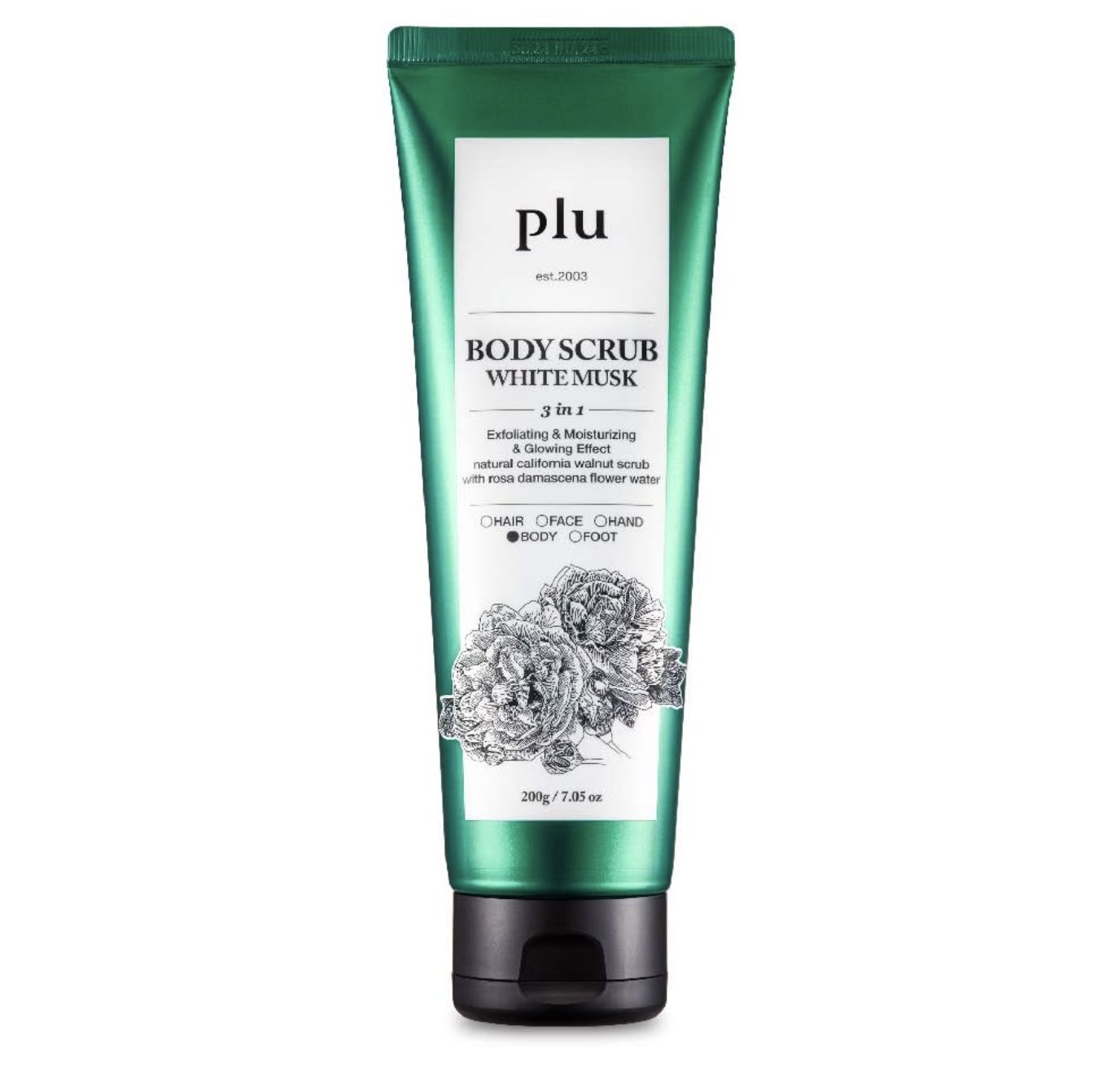 PLU Body Scrub #White Musk 200ml