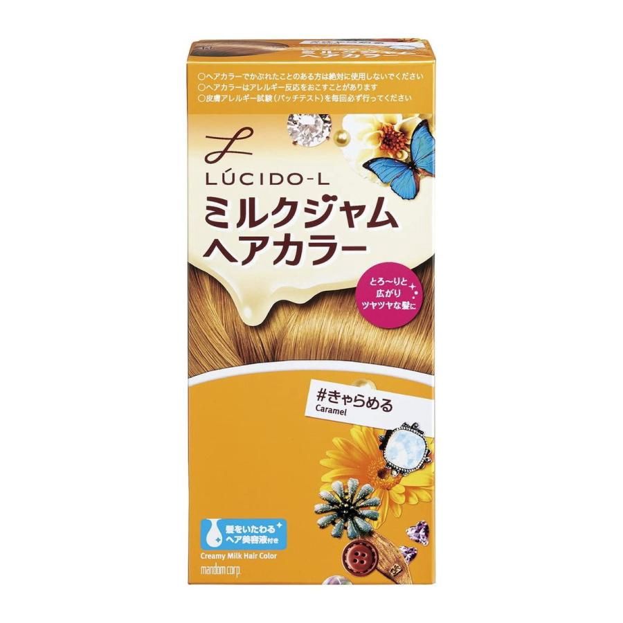 Mandom Lucido-L Creamy Milk Hair Color Caramel