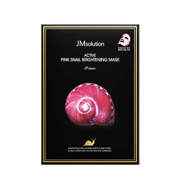JM Solution Active Pink Snail Brightening Mask 10pcs/Box
