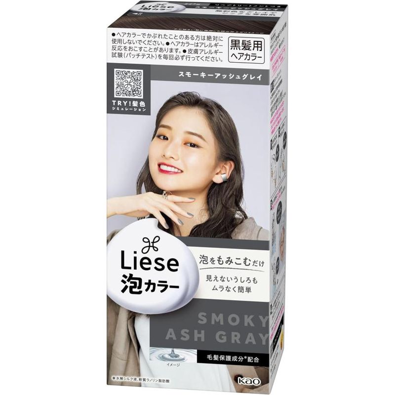 Kao Liese Prettia Bubble Hair Color - Smoked Ash