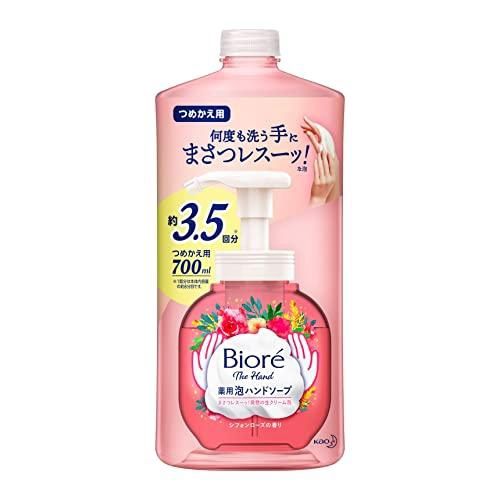 Kao Biore U Foam Hand Soap Botanical Rose Scent Refill 700ml
