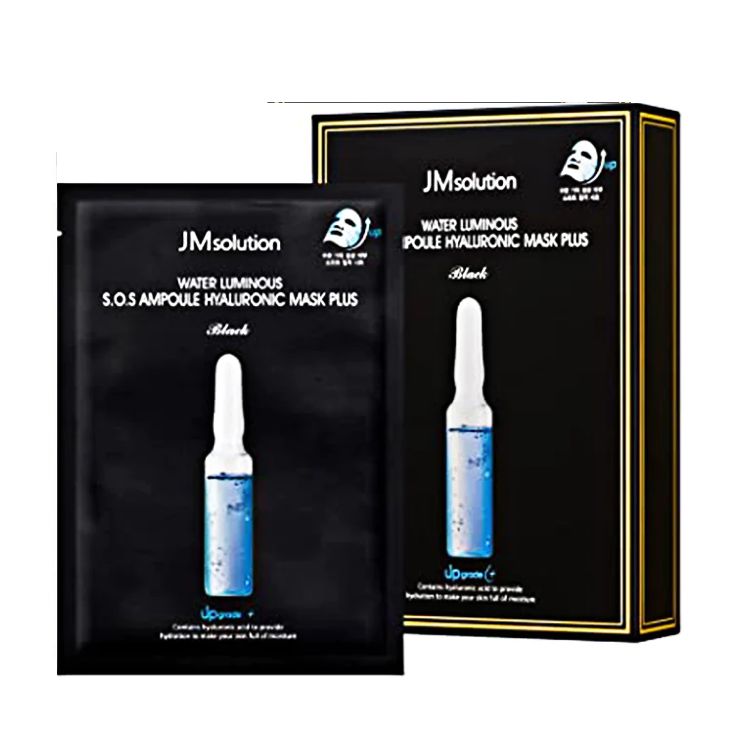 JM Solution Water Luminous S.O.S Ampoule Hyaluronic Mask 10pcs/Box