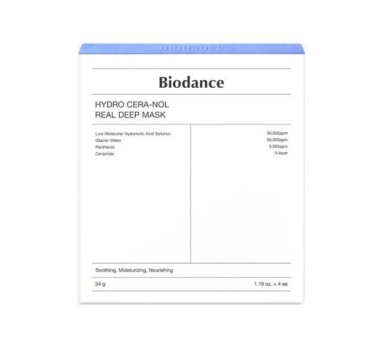 Biodance Hydro Cera-nol Real Deep Mask 4 Sheets