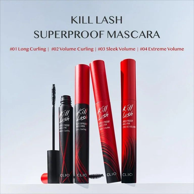 Clio Kill Lash Superproof Mascara #04 Extreme Volume Black