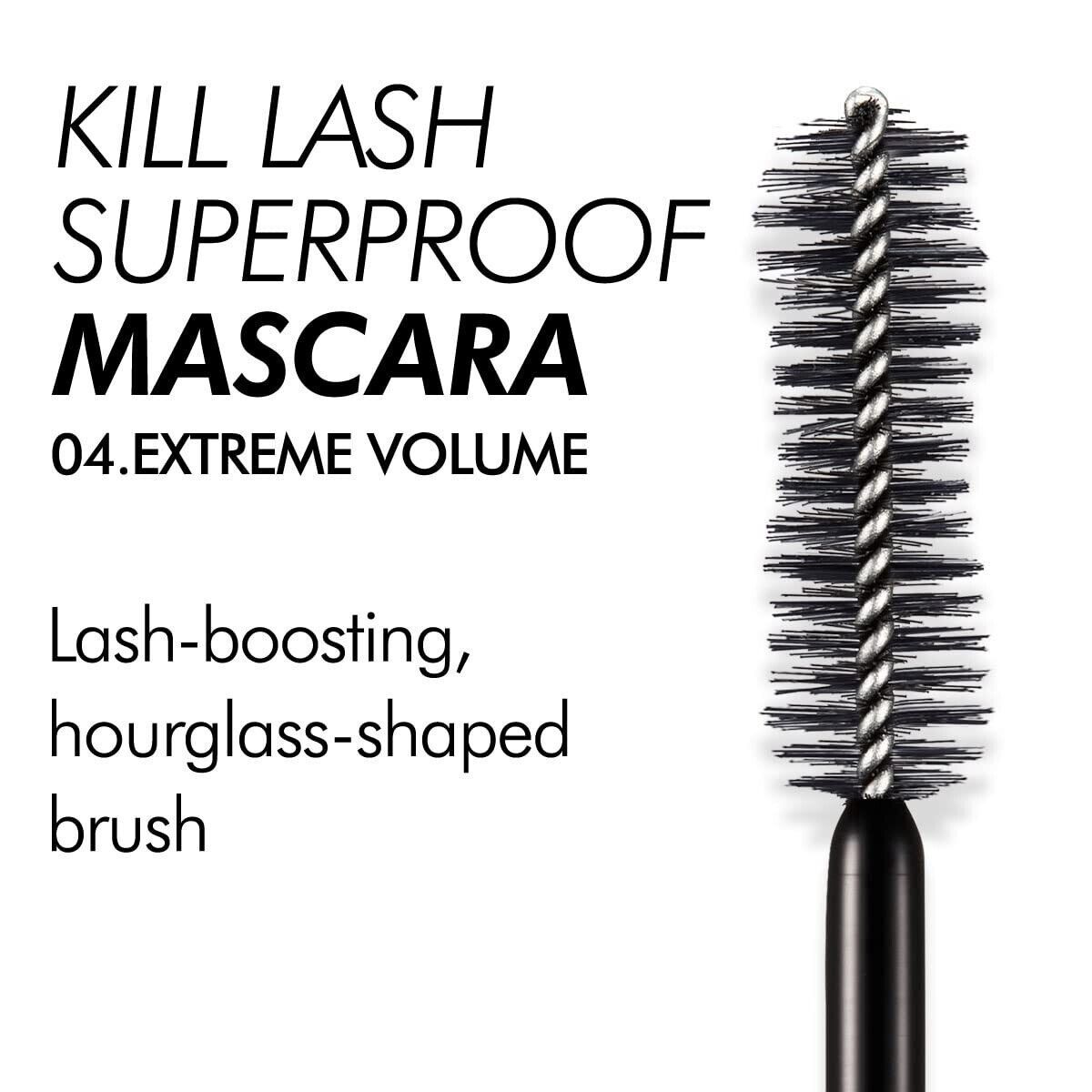 Clio Kill Lash Superproof Mascara #04 Extreme Volume Black