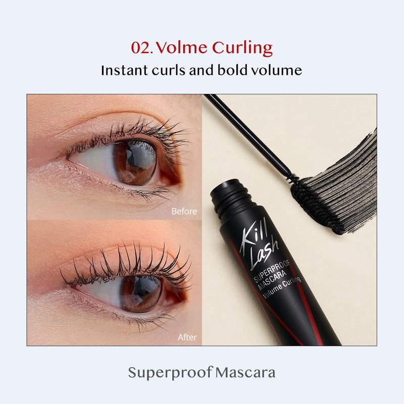 Clio Kill Lash Superproof Mascara #02 Volume Curling