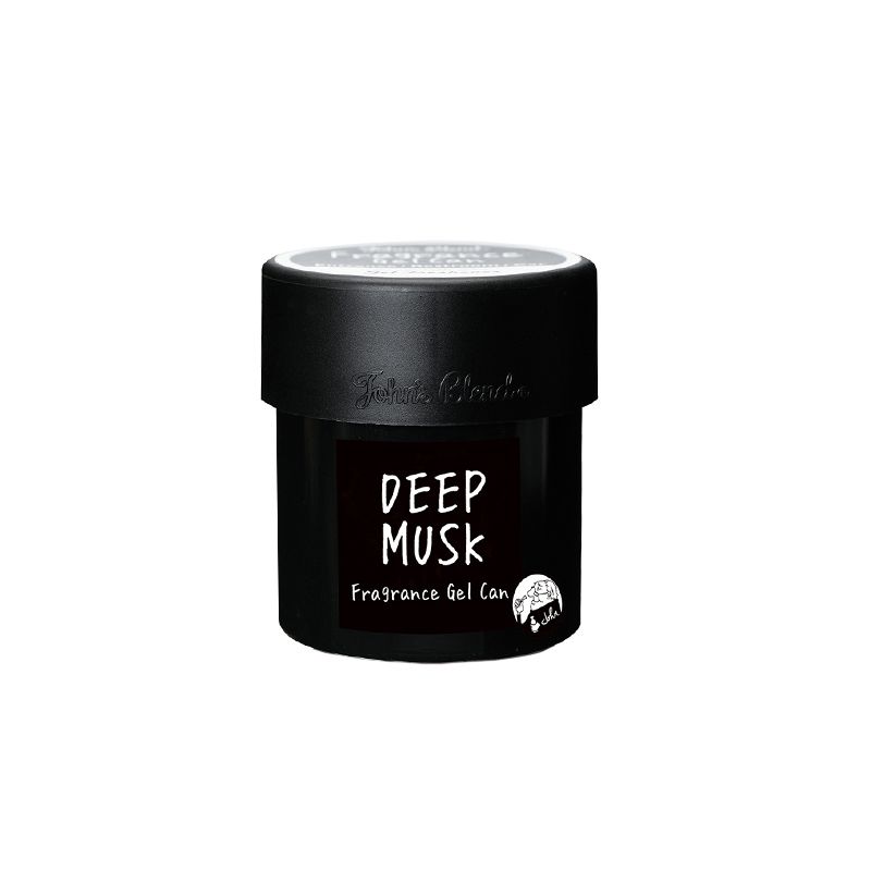 John&#39;s Blend Fragrance Gel Can Black - Deep Musk