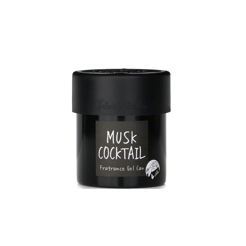 John&#39;s Blend Fragrance Gel Can Black - Musk Cocktail