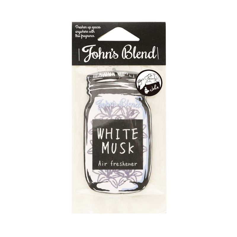 John&#39;s Blend Paper Air Freshener - White Musk