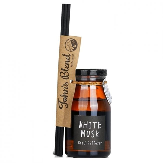 John&#39;s Blend Reed Diffuser - White Musk