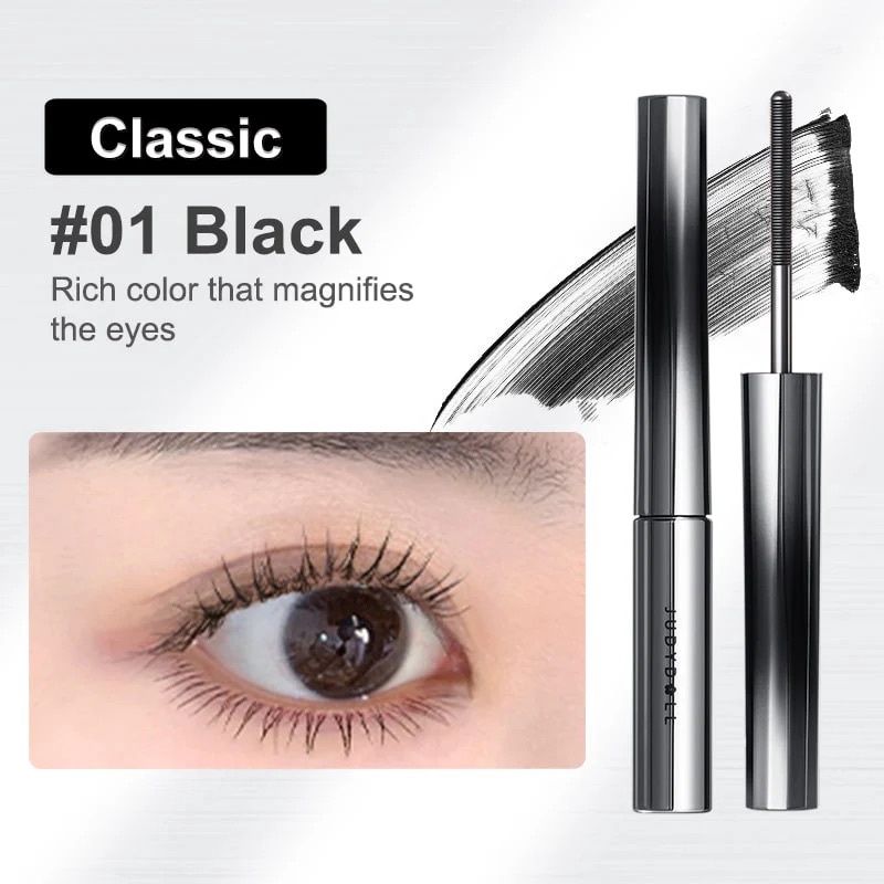 Judydoll 3D 0°Classic Design Curling Eyelash Iron Mascara  #01 Black