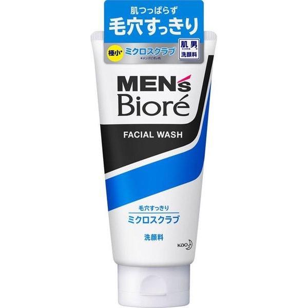 Kao Biore Mens Micro Scrub Face Wash 130ml