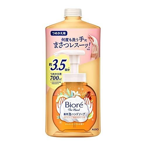 Kao Biore U Foam Hand Soap Citrus Scent Refill700ml