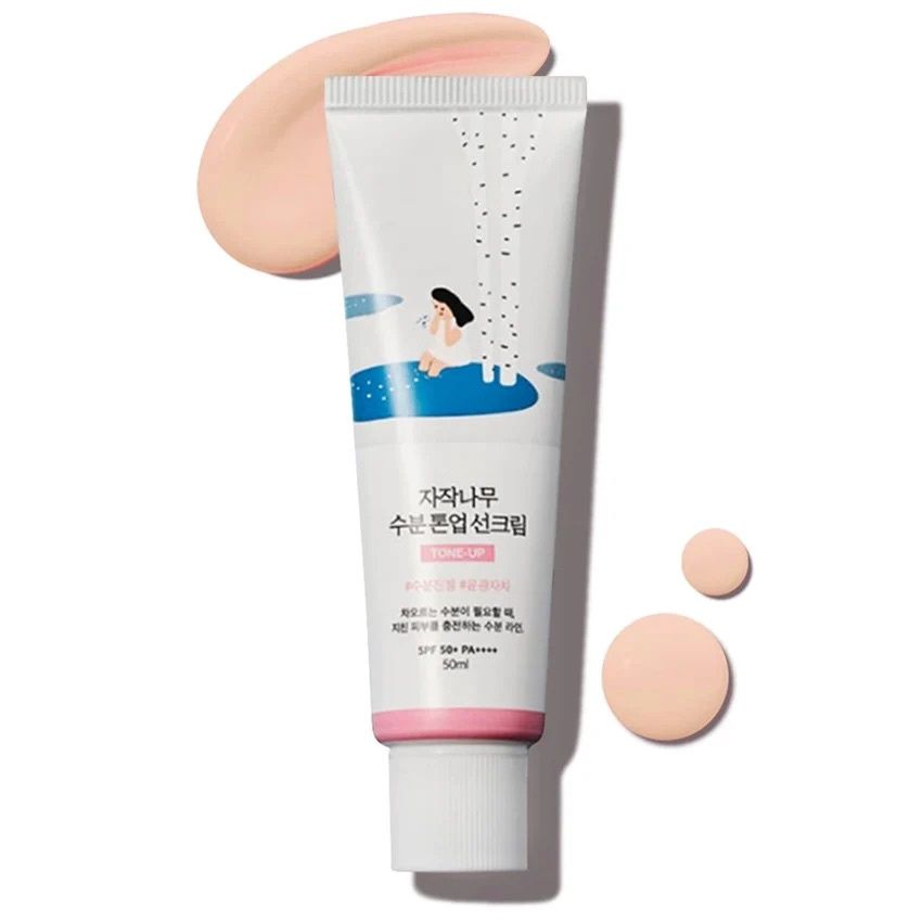 Round Lab Birch Juice Moisturizing Tone Up Sun Cream SPF50+ PA++++ 50ml