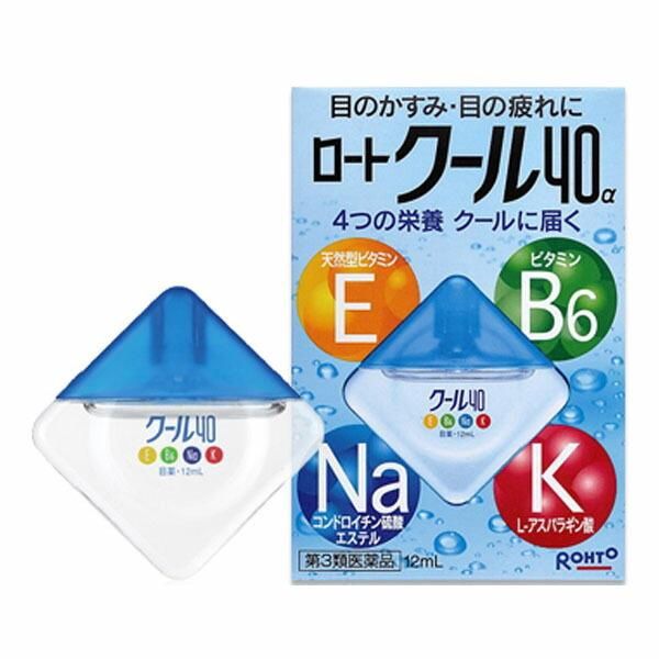Rohto Cool 40α Cooling Eye Drops 12ml