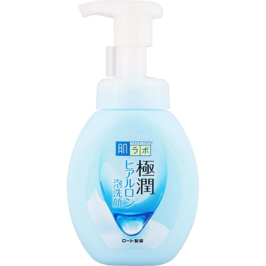 Rohto Hadalabo Gokujyun Hyaluronic Foaming Facial Wash 160ml