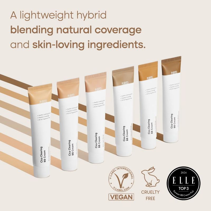Purito Seoul Cica Clearing BB Cream 30ml #27 Sand Beige