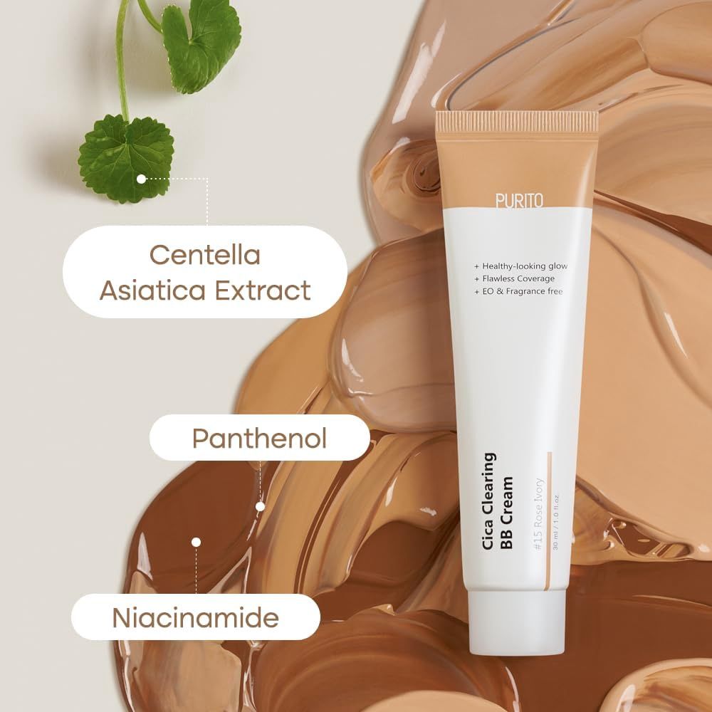 Purito Seoul Cica Clearing BB Cream 30ml #27 Sand Beige