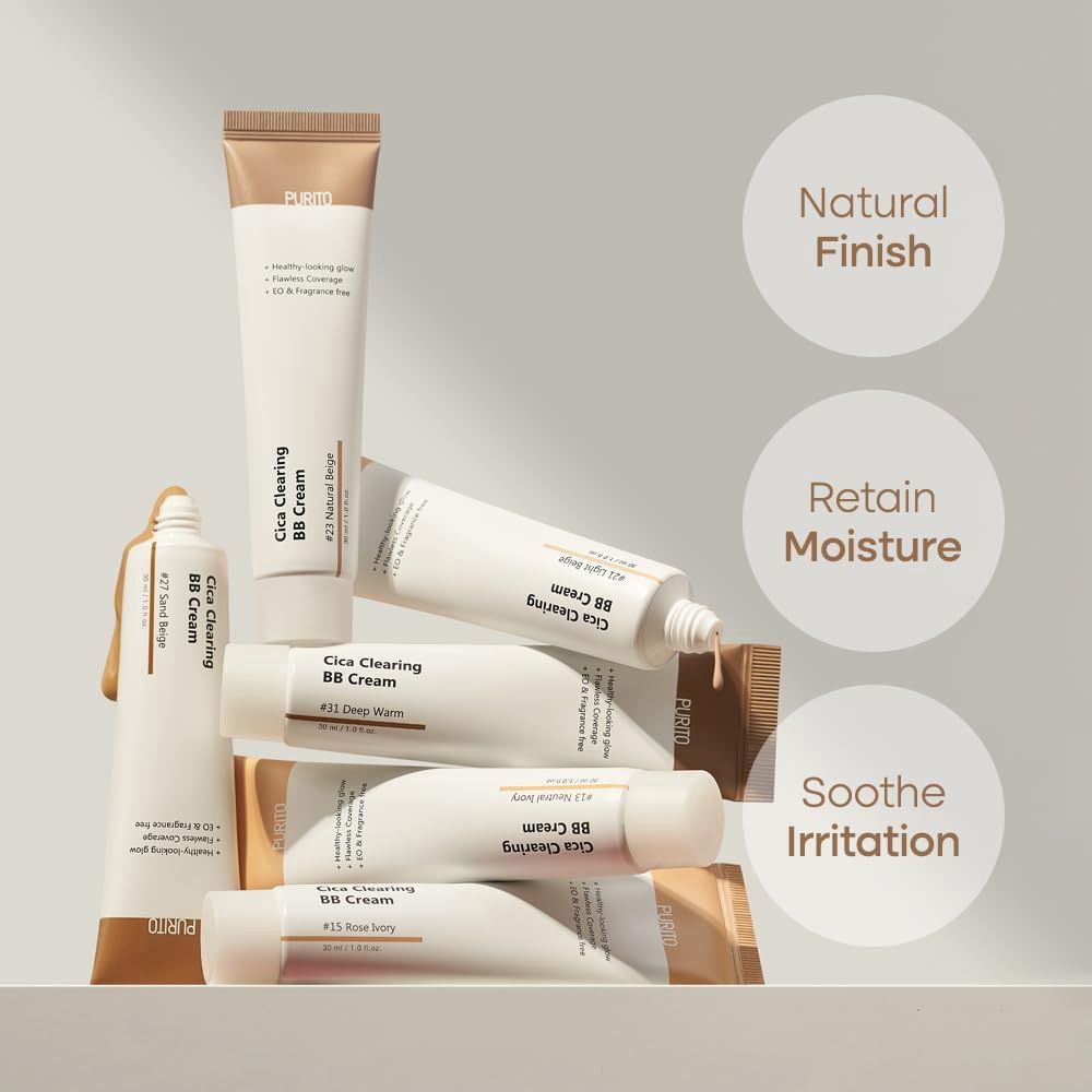 Purito Seoul Cica Clearing BB Cream 30ml #27 Sand Beige