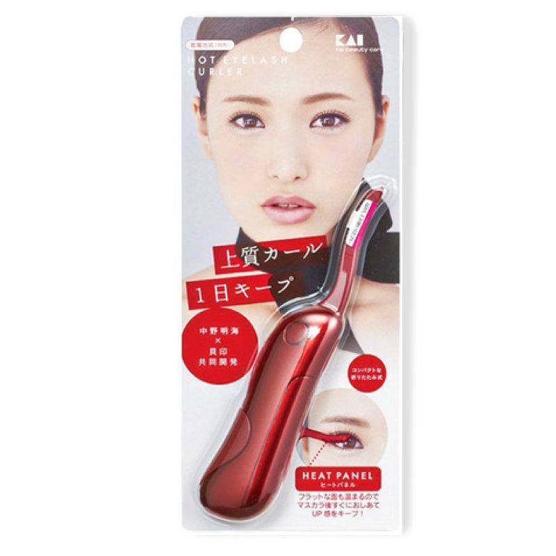 Kai Hot Eyelash Curler Hot Eyelash Curler - Glamorous Red