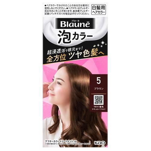 Kao Liese Blaune Bubble Hair Color - 5 Brown