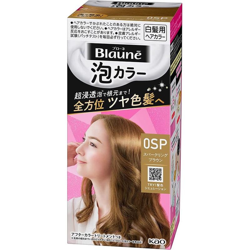 Kao Liese Blaune Bubble Hair Color - OSP Sparkling Brown