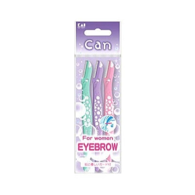 Kai Razor Can Bubble Eyebrow Razor 3pcs