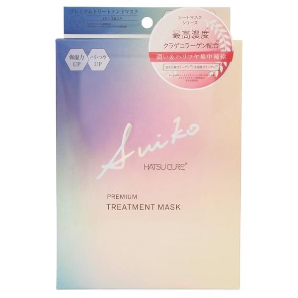 Suiko Hatsu Cure Premium Treatment Mask 3pcs