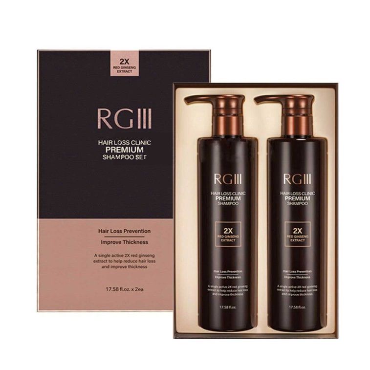 RGIII Hair Loss Clinic Premium Shampoo Set 520ml*2