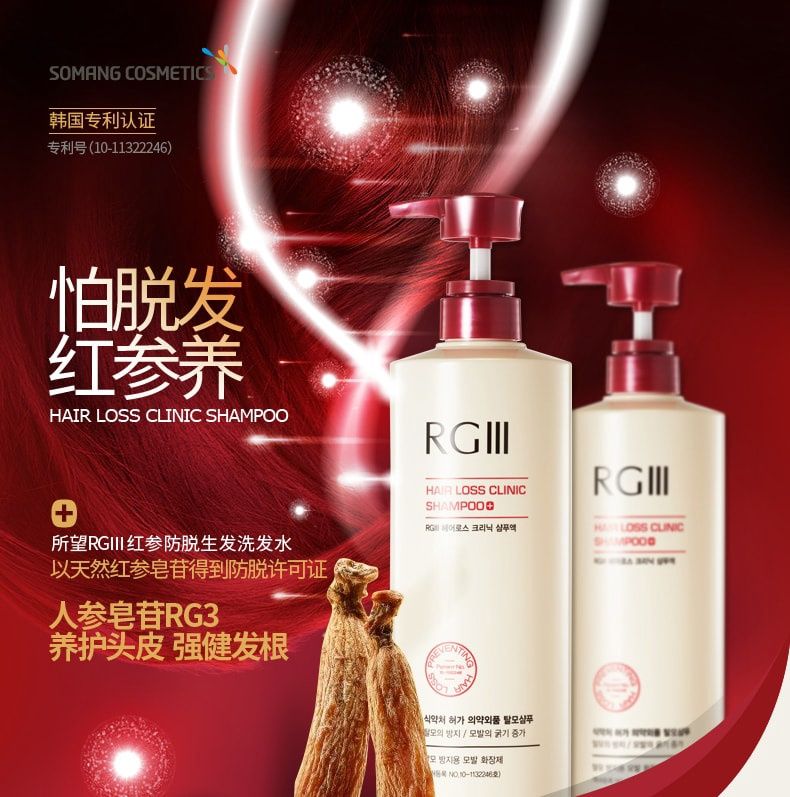 RGIII Hair Loss Clinic Shampoo 520ml