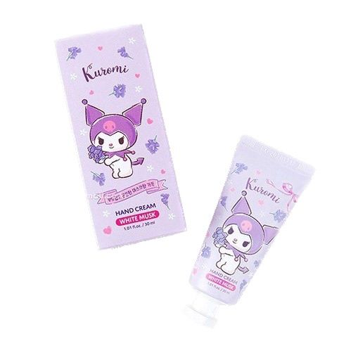 Sanrio Kuromi Floral Hand Cream White Musk Fragrance 30ml (Limited)