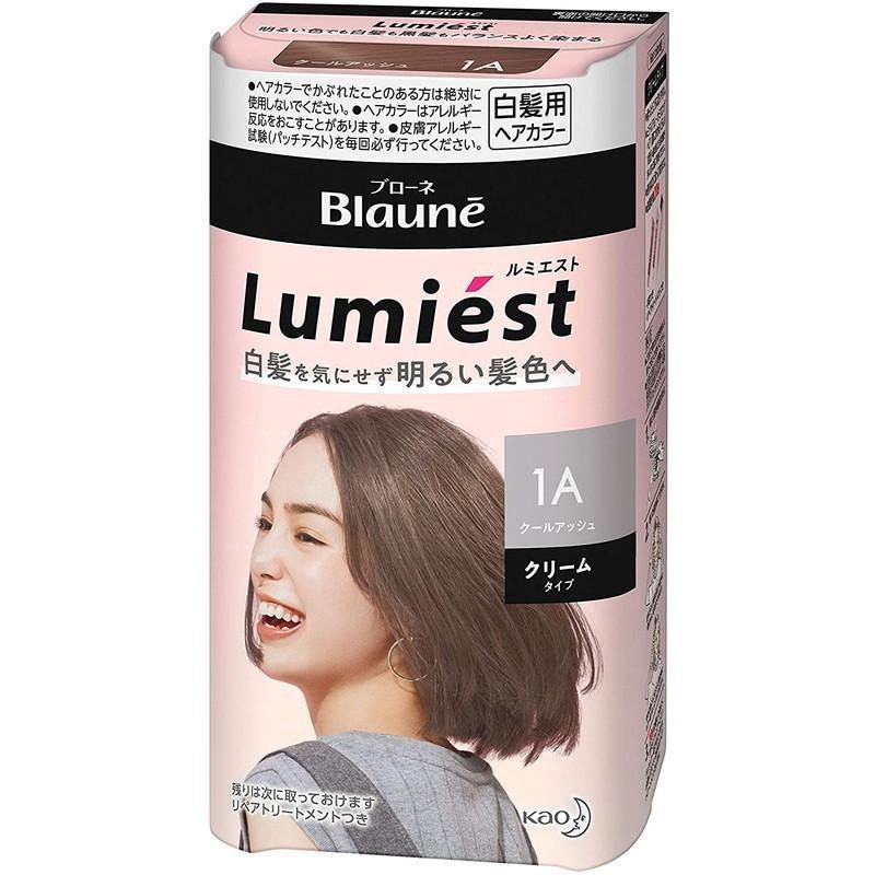Kao Blaune Lumiest Hair Color 1A Cool Ash