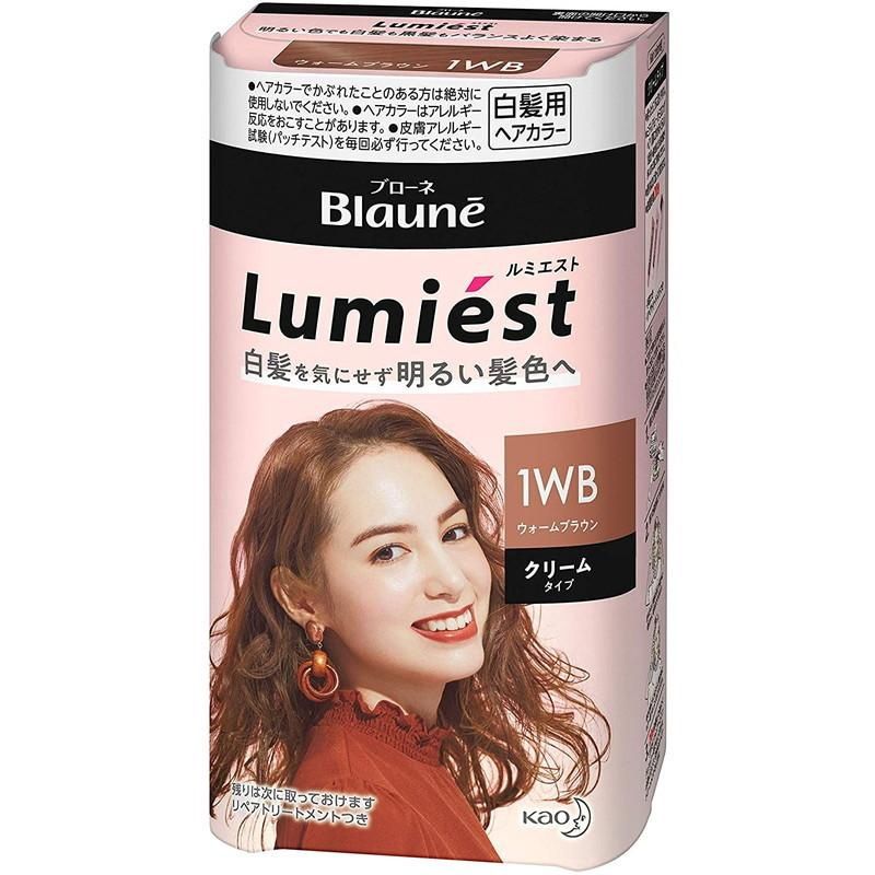 Kao Blaune Lumiest Hair Color 1WB Warm Brown