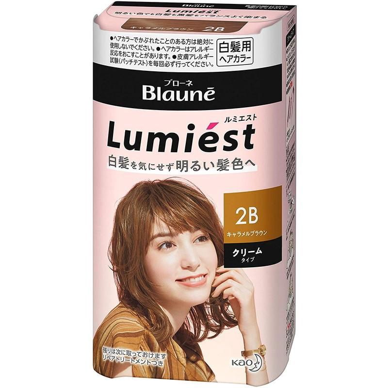 Kao Blaune Lumiest Hair Color 2B Caramel Brown