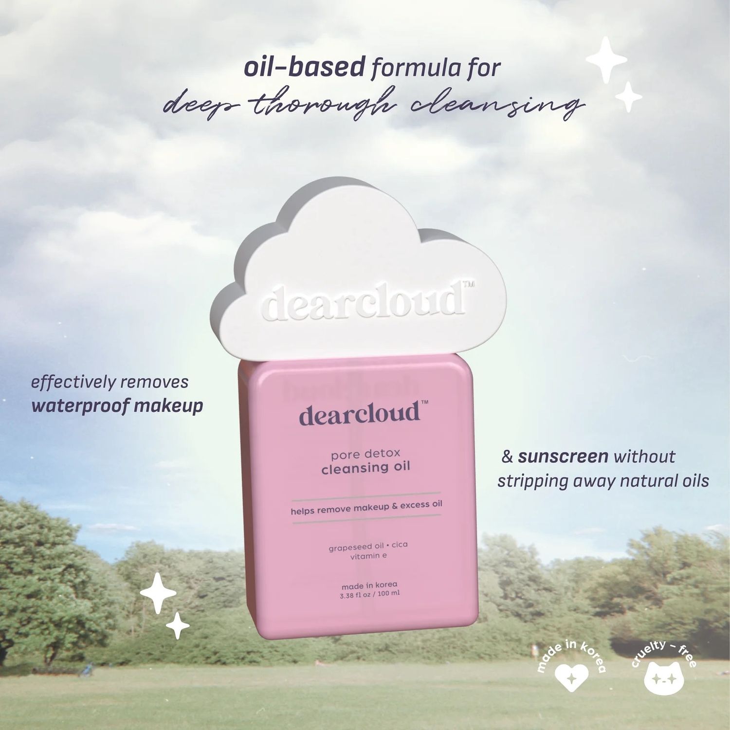 Dearcloud Pore Detox Cleansing Oil 150ml