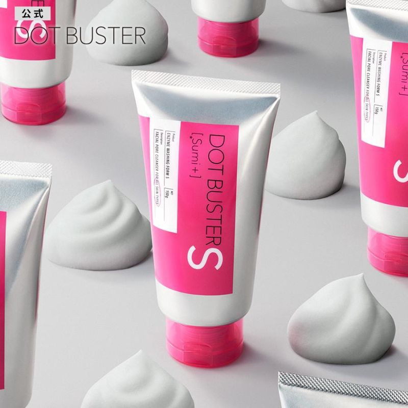 Dot Buster Enzyme Face Wash Foam Sumi Black 150ml