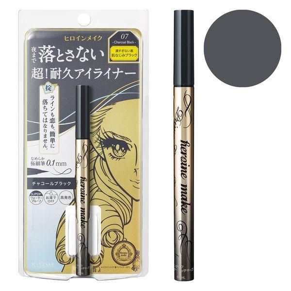 Heroine Make KissMe Prime Liquid Eyeliner Rich Keep #07 Charcoal Black