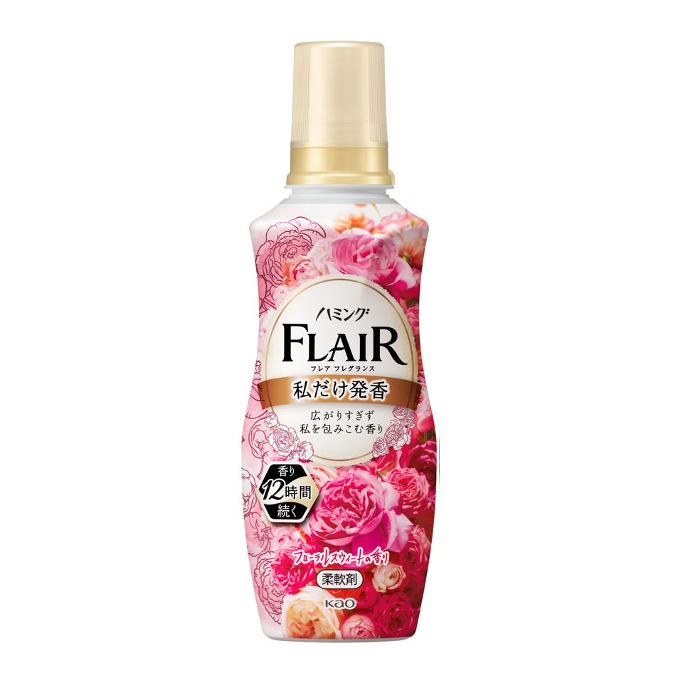 Kao Flair Fragrance Clothing Softener 520ml Sweet Floral