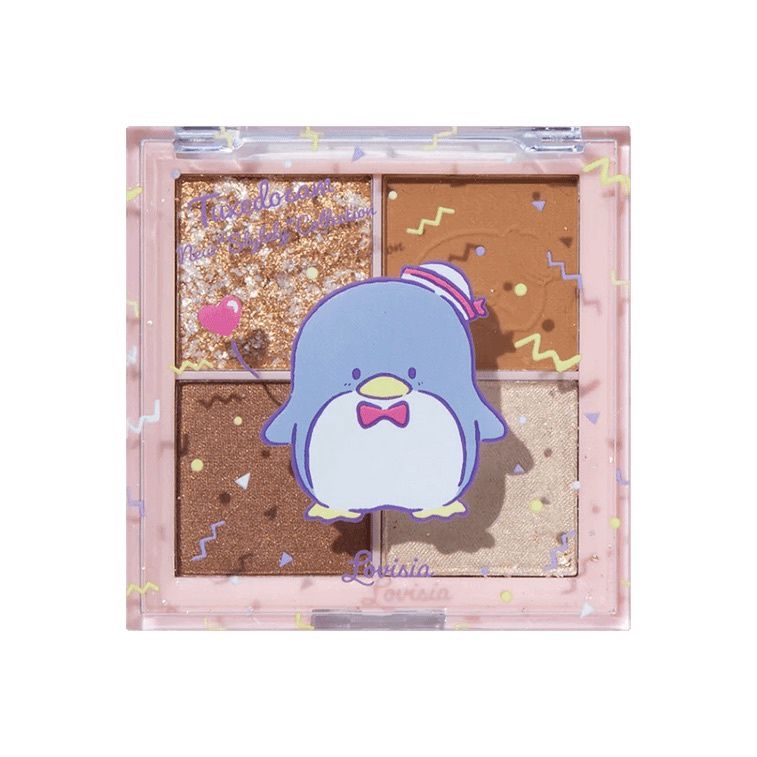 Lovisia Sanrio Pompompurin Eyeshadow Palette  Sweet Brown
