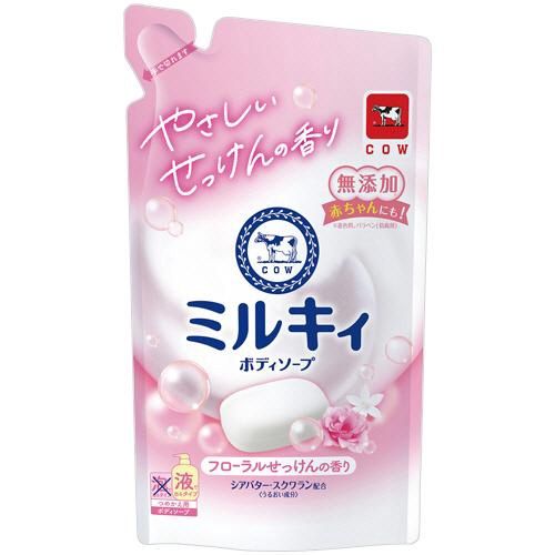 Gyunyu Milky Body Wash Relax Floral Scent Refill 360ml