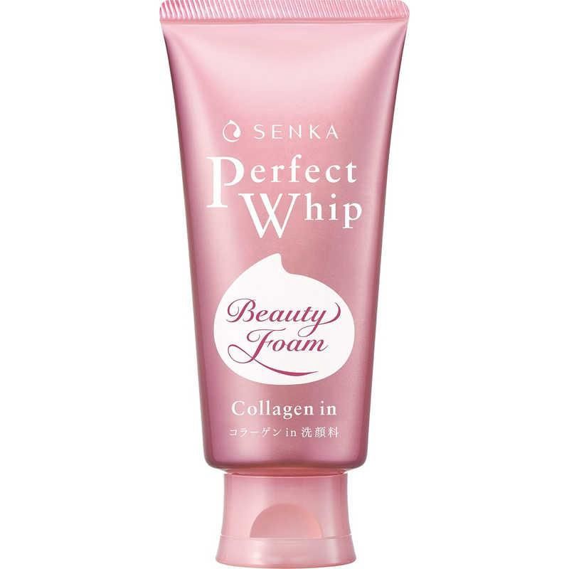 Shiseido Senka Perfect Whip Collagen in Face Wash 120ml  (Japan Version)