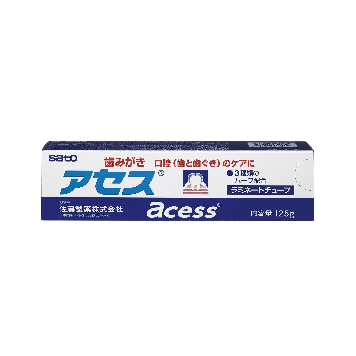 Sato Pharmaceutical Acess Toothpaste 125g